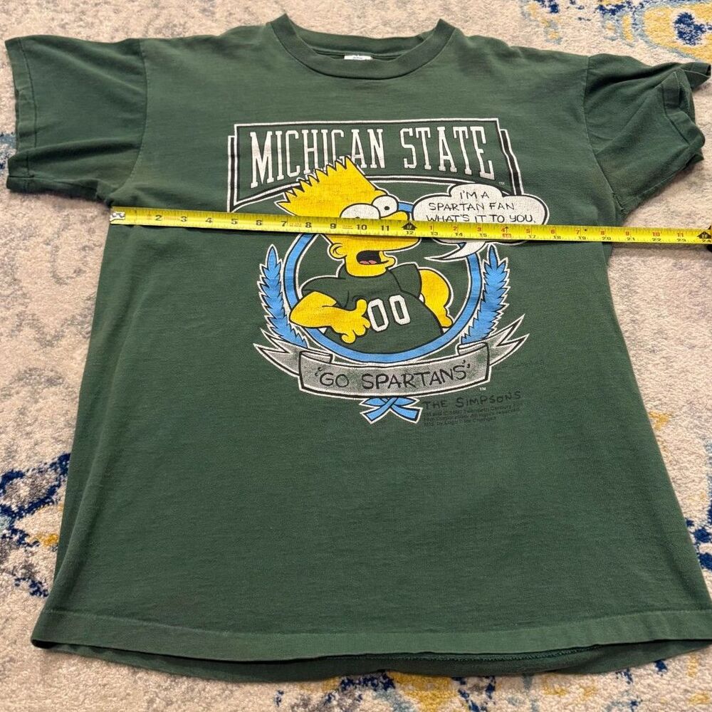 Vintage Michigan State Bart Tee - Picture 7 of 8